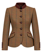 Austriaca Chelsea de tweed marrón, cachemir y lana, vista frontal — VALRIC