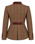 Austriaca Chelsea de tweed marrón, cachemir y lana, vista de espalda — VALRIC