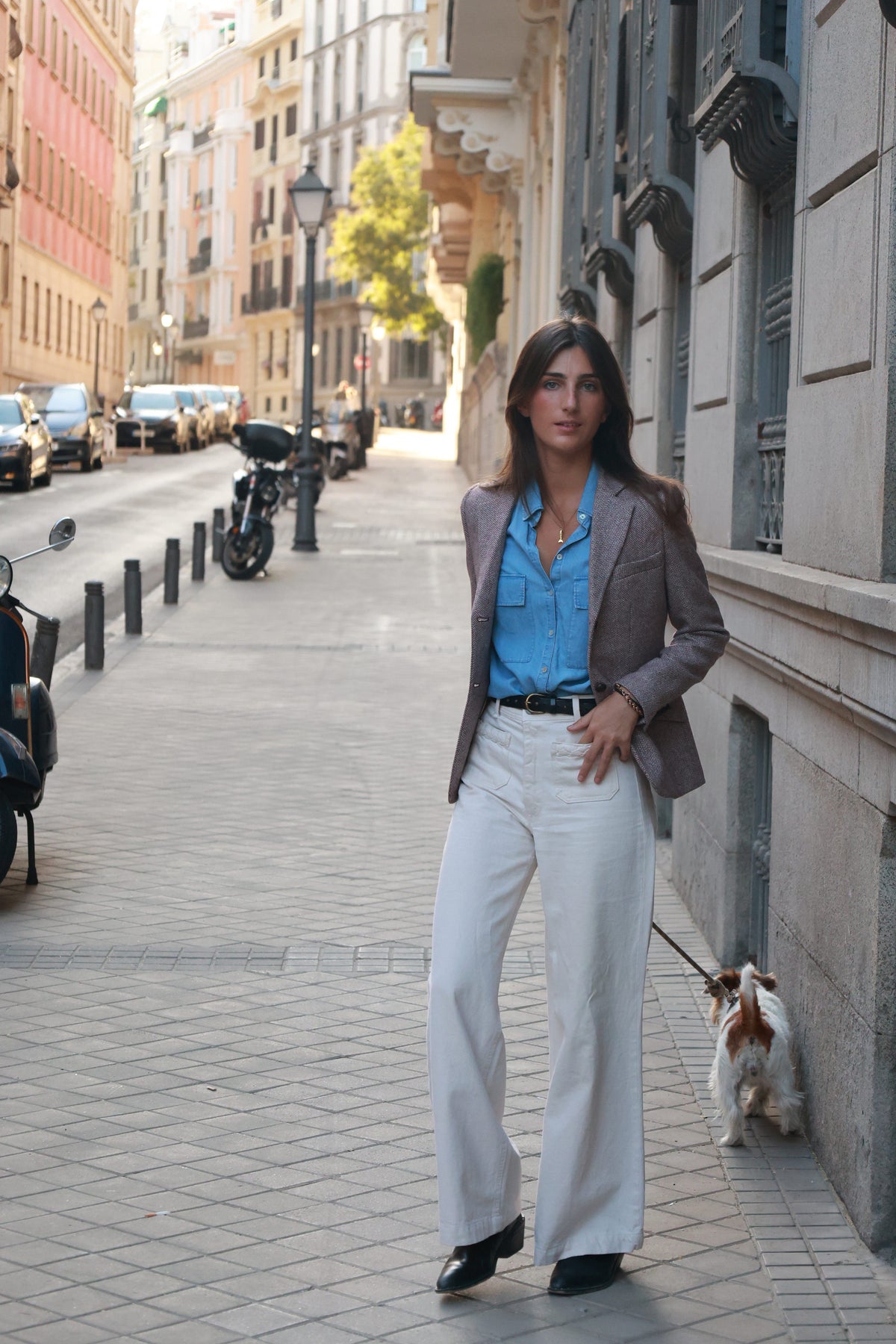 Chaqueta Deauville de lana, vista frontal — VALRIC